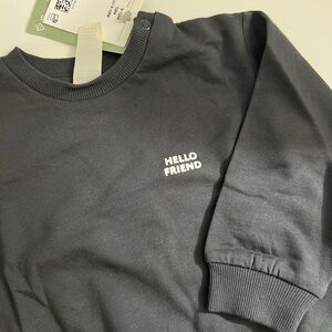NWT Hello Friend 2-Piece Sweatsuit for BABY 12 MOS